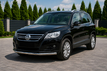 Volkswagen Tiguan 2007–2016 Sprednji zaščitni lok ST008 (nerjavno jeklo) fotografija 1