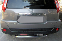 Nissan X-trail T31 2007–2014 Zadnji zaščitni lok AK007 (2 kosa, nerjaveče jeklo) fotografija 1