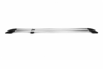 Univerzalni strešni relingi, krom (2 kosa, aluminij) 130 cm fotografija 6