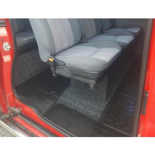 Zadnji talni tepihi (2 kos, Polytep) Opel Vivaro 2001–2015 fotografija 2