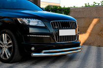 Audi Q7 2005–2015 Sprednji zaščitni lok ST017 (nerjavno jeklo) fotografija 2