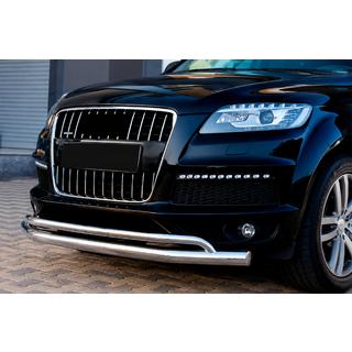 Sprednji zaščitni lok ST017 (nerjavno jeklo) Audi Q7 2005–2015 fotografija 1