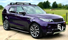 Land Rover Discovery V 2017– Prečne palice za integrirane strešne nosilce (črne, 2 kosa) fotografija 1
