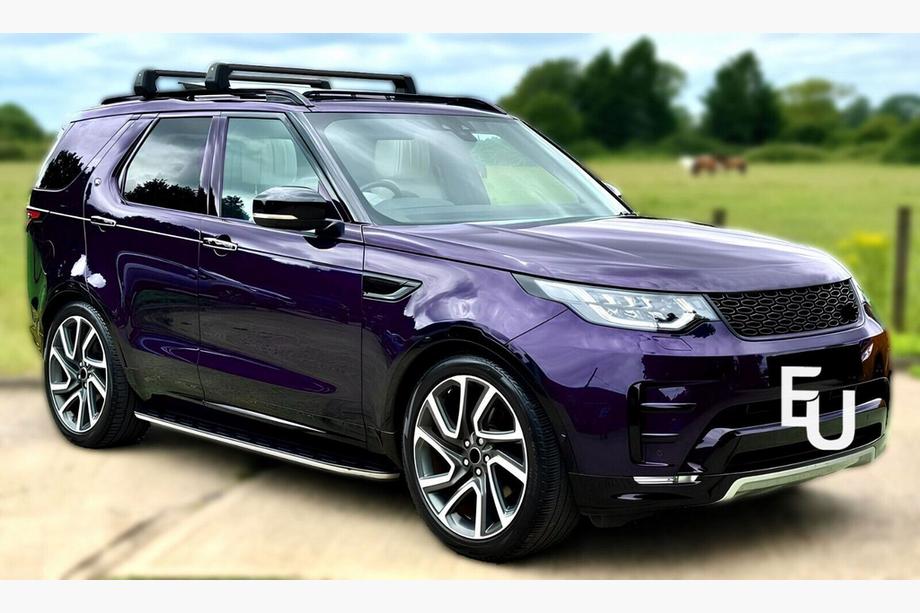 Land Rover Discovery V 2017– Prečne palice za integrirane strešne nosilce (črne, 2 kosa) Image