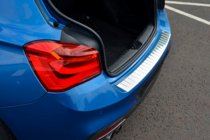 BMW serija 1 F20/F21 2011–2019 OmsaLine zaščitna letev zadnjega odbijača (za F20, nerjaveče jeklo) fotografija 1