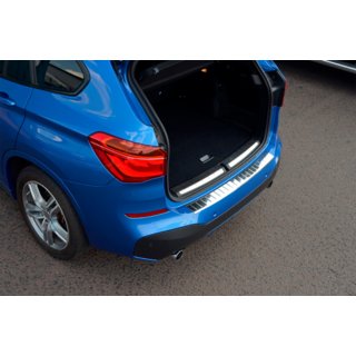 Zaščitna letev za zadnji odbijač OmsaLine (nerjaveče jeklo) BMW X1 F48 2015–2022 fotografija 4