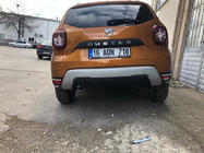 Renault Duster 2018–2024 Okrasni pokrovi zadnjih reflektorjev, 2 kosa, nerjaveče jeklo Carmos - turško nerjaveče jeklo fotografija 3