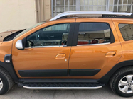 Dacia Duster 2018–2024 Spodnje obrobe oken (4 kosi, nerjavno jeklo) fotografija 3