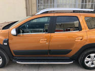 Renault Duster 2018–2024 Spodnje obrobe oken (4 kosi, nerjavno jeklo) OmsaLine - italijansko nerjavno jeklo fotografija 3