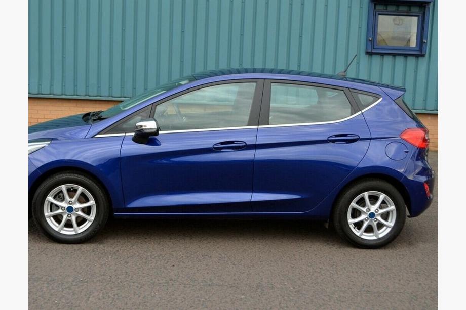 Ford Fiesta 2017– Spodnje kromirane letve oken (8 kos, nerjaveče jeklo) Image