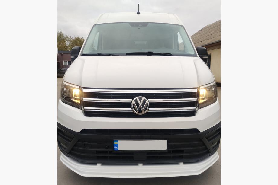 Volkswagen Crafter 2016– Okrasne letvice za rešetko (4 kosi, nerjaveče jeklo) Image