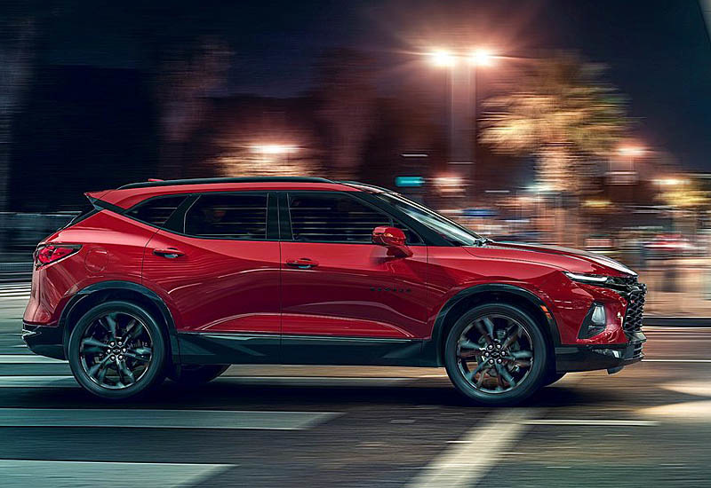 Crossover Chevrolet Blazer modelnega leta 2019