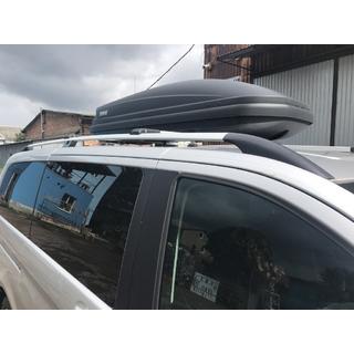 Kromirane strešne letve CAN, originalni dizajn (kovinske noge) Mercedes Vito/V-razred W447 2014– fotografija 3