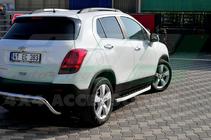 Chevrolet Captiva 2006–2019 Bočne stopnice Fullmond (2 kos, aluminij) fotografija 3
