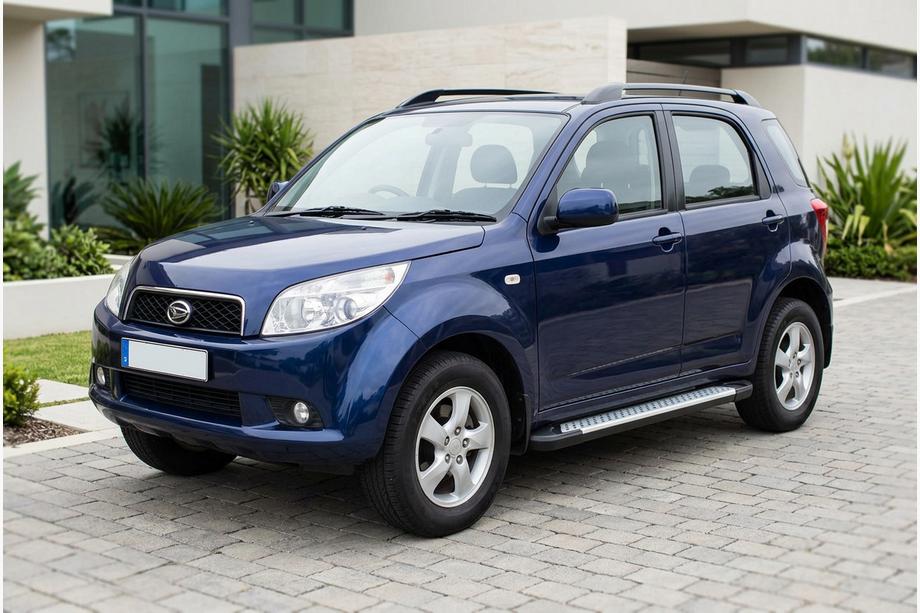 Daihatsu Terios 2006–2017 Bočne stopnice Allmond Grey (2 kosa, aluminij) Image