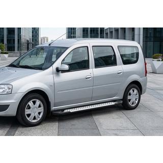 Stranske stopnice tipa X5 (2 kosa, aluminij) fotografija 1