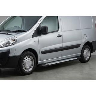 Stranske stopnice Allmond Grey (2 kosa, aluminij) fotografija 1