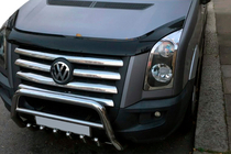 Volkswagen Crafter 2006–2016 Sprednji zaščitni lok WT004 (nerjavno jeklo) fotografija 3