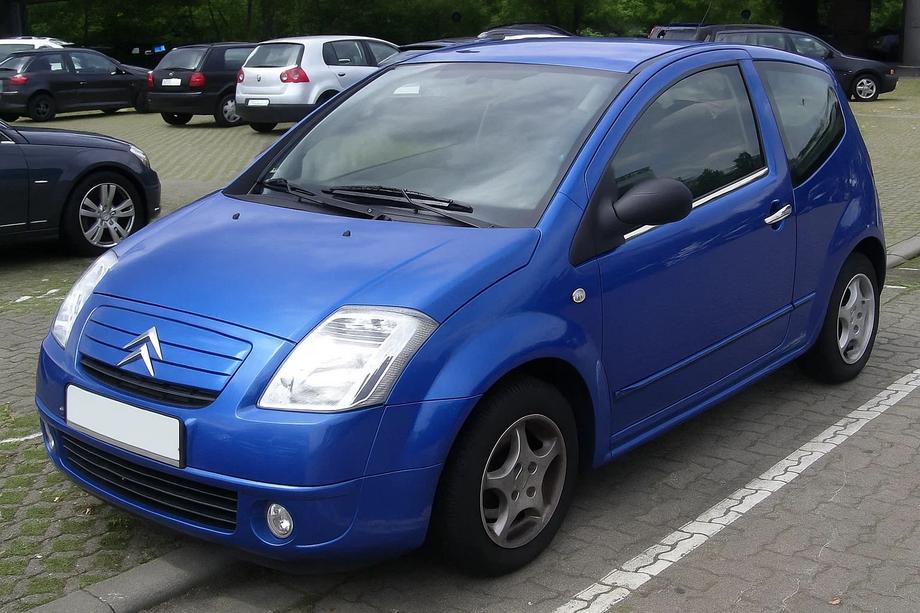 Citroen C-2 2003–2009 Zunanja okrasna obroba stekel (2 kosa, nerjaveče jeklo) Fotografija 1