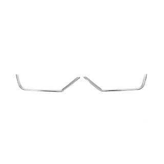 Obloge zadnjih odsevnikov (2 kosa, nerjavno jeklo) Ford Focus II 2008–2011 fotografija 3