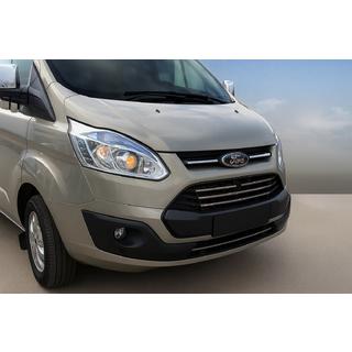 Okrasne letvice za masko hladilnika 2013-2018 (5 kosov, nerjaveče jeklo) Ford Custom 2013–2022 fotografija 3