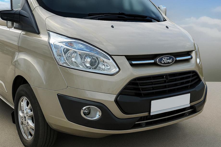 Ford Custom 2013–2022 Kromirane obloge za meglenke 2013-2018 (2 kos, plastika) Image