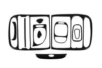 Hyundai H200, H1, Starex 1998–2007 Obloge armaturne plošče Aluminij fotografija 4