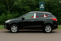 Hyundai IX-35 2010–2015 Nerjavni pokrovi stebričkov vrat (8 kos) fotografija 1