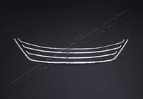 Hyundai IX-35 2010–2015 Okrasne letve za masko z obrobo (4 kosi, nerjavno jeklo) fotografija 2