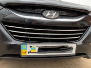Hyundai IX-35 2010–2015 Letvice za masko hladilnika (3 kosi, nerjavno jeklo) fotografija 4