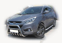 Hyundai IX-35 2010–2015 Sprednji zaščitni lok WT003 (nerjaveče jeklo) fotografija 4