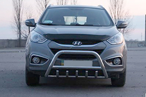 Hyundai IX-35 2010–2015 Sprednji zaščitni lok WT003 (nerjaveče jeklo) fotografija 3