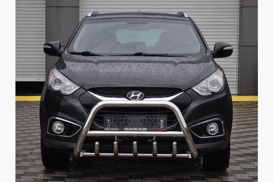 Hyundai IX-35 2010–2015 Sprednji zaščitni lok WT003 (nerjaveče jeklo) Image