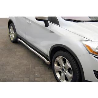 Bočne zaščitne cevi (2 kos, nerjavno jeklo) Ford Kuga 2008–2013 fotografija 1