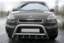 Kia Soul I 2008–2013 Kenguru lok (nerjaveče jeklo) fotografija 2