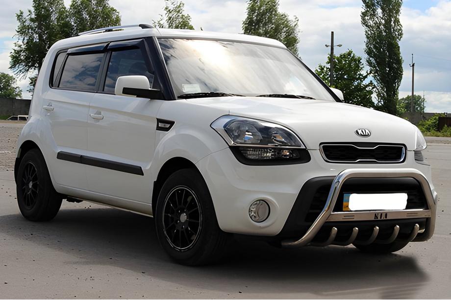 Kia Soul I 2008–2013 Kenguru lok (nerjaveče jeklo) Fotografija 3