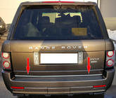 Range Rover III L322 2002–2012 Zaščitna letev roba prtljažnika (nerjaveče jeklo) fotografija 1
