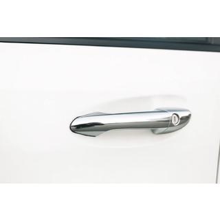 Kromirane obloge kljuk vrat (4 kosi, nerjavno jeklo) Mercedes ML W164 2005–2011 fotografija 3