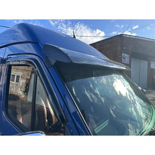 Vizir na vetrobransko steklo (črn sijaj, 5 mm) Mercedes Sprinter W901/902/903/904/905 1995–2006 fotografija 2