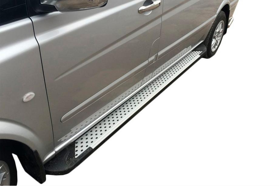 Mercedes Viano 2004–2014 Stranske stopnice tipa X5 (2 kosa, aluminij) Image