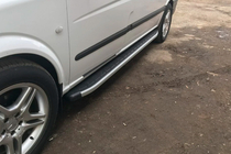 Mercedes Viano 2004–2014 Stranski pragovi Альянс (2 kosa, aluminij) fotografija 2