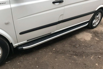 Mercedes Viano 2004–2014 Stranski pragovi Альянс (2 kosa, aluminij) fotografija 11