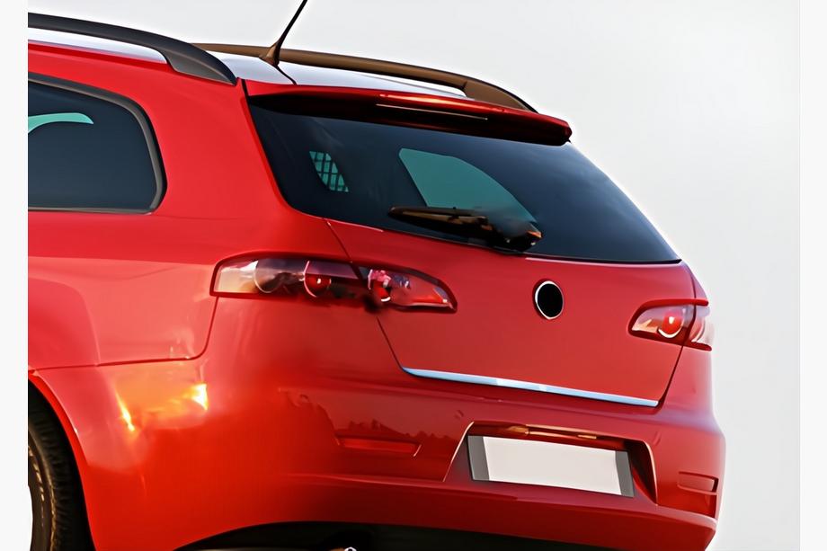 Alfa Romeo 159 2005–2011 Zaščitna letev roba prtljažnika (nerjaveče jeklo) Image