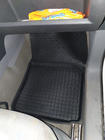 Volkswagen Caddy 2010–2015 Gumijasti preprogi za notranjost z visokim robom (2 kosa, Polytep) fotografija 3
