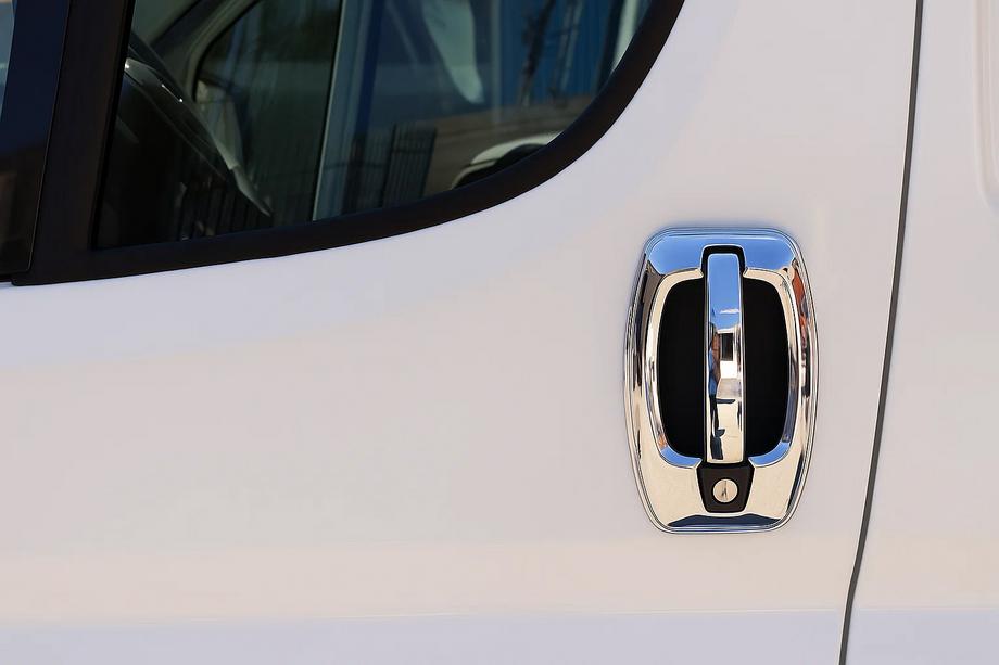 Citroen Jumper 2007–2025 Kromirane prevleke za kljuke (nerjaveče jeklo) Okvirji okoli kljuk (4 kosi) Image