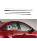 Mazda 3 2009–2013 Okenske obrobe (4 kosi, nerjavno jeklo) fotografija 1