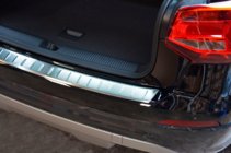 Audi Q2 2016– Zaščitna letev za zadnji odbijač OmsaLine (nerjaveče jeklo) fotografija 6