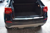 Audi Q2 2016– Zaščitna letev za zadnji odbijač OmsaLine (nerjaveče jeklo) fotografija 2