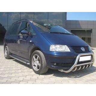 Prednji zaščitni lok WT003 (nerjaveče jeklo) Ford Galaxy 1995–2006 fotografija 2