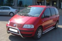 Ford Galaxy 1995–2006 Sprednji zaščitni lok WT005 (nerjaveče jeklo) fotografija 3